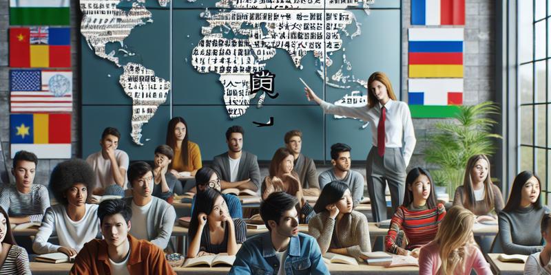Étudier les Langues Orientales en Licence LEA Étudier les Langues Orientales en Licence LEA