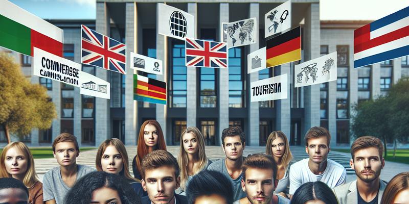 Les Spécialités en Licence LEA (Langues Étrangères Appliquées) Les Spécialités en Licence LEA (Langues Étrangères Appliquées)